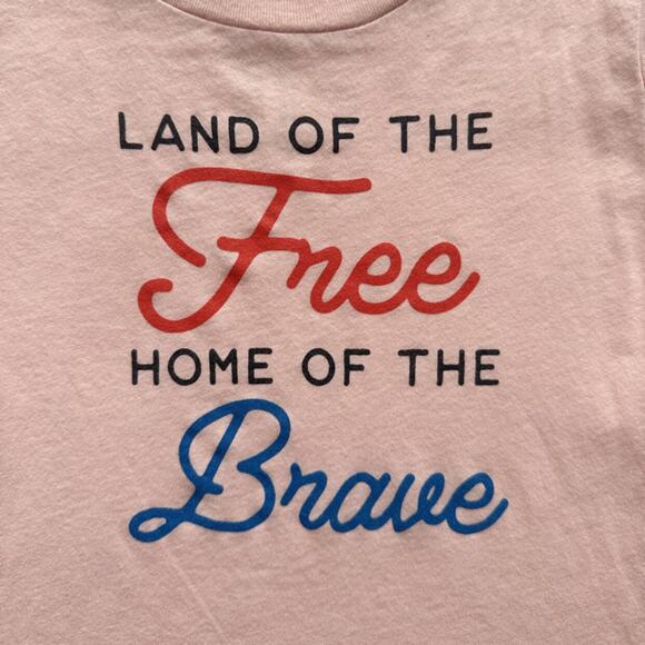 Wild Mae Design Co. Land Of The Free Tee Size 3T - Picture 2 of 4